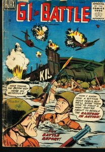 G I IN BATTLE #2 AJAX FARRELL 1957 PARACHUTE STORIES VG