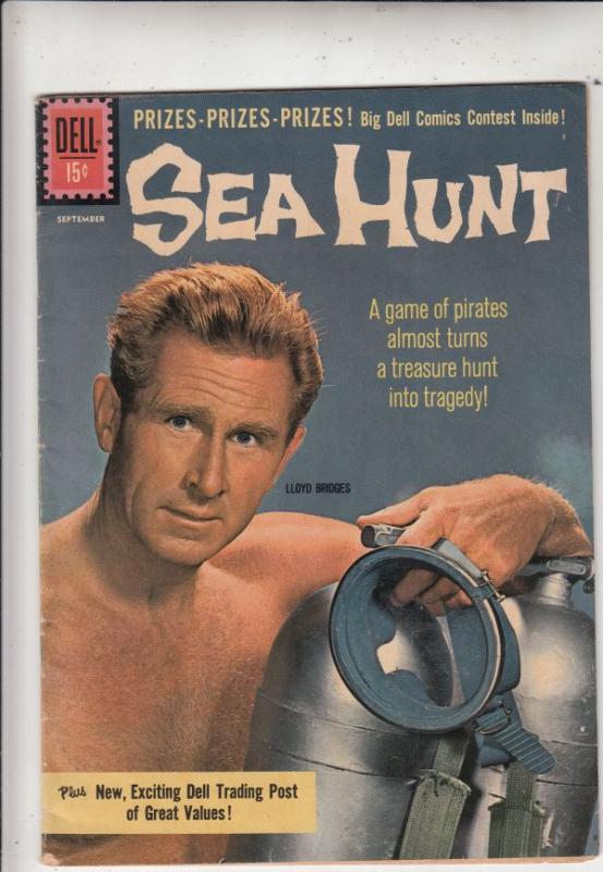 Sea Hunt #10 (Sep-61) FN/VF+ High-Grade Mike Nelson