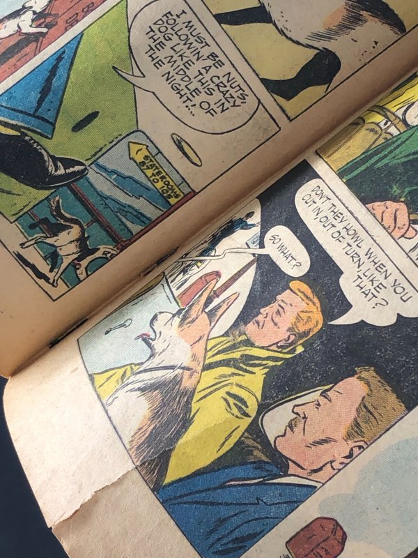 Four Color #434 (1952) Rin-Tin-Tin in Dark Danger