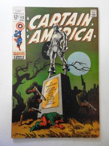 Captain America #113 (1969) FN+ Condition! small moisture stain