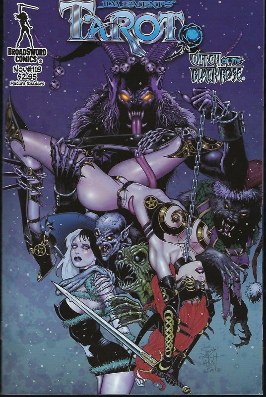 Tarot Witch of the Black Rose # 119 Variant Cover A !!! Jim Balent !!! NM