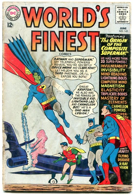 World's Finest #142 1962-DC COMICS-BATMAN-SUPERMAN-ROBIN g-