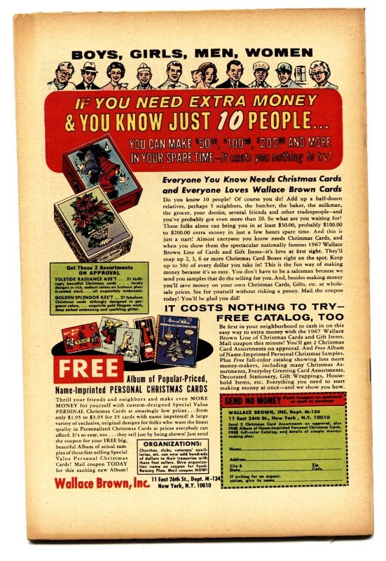 STRANGE TALES #160 comic book 1967 DOCTOR STRANGE-MARVEL FN