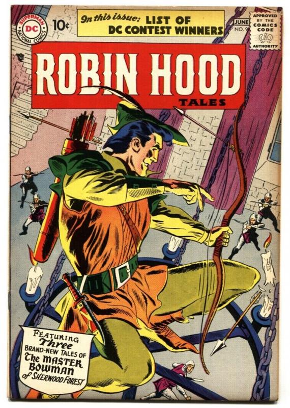 ROBIN HOOD TALES #9 Mohawk Valley Collection 1957 VF