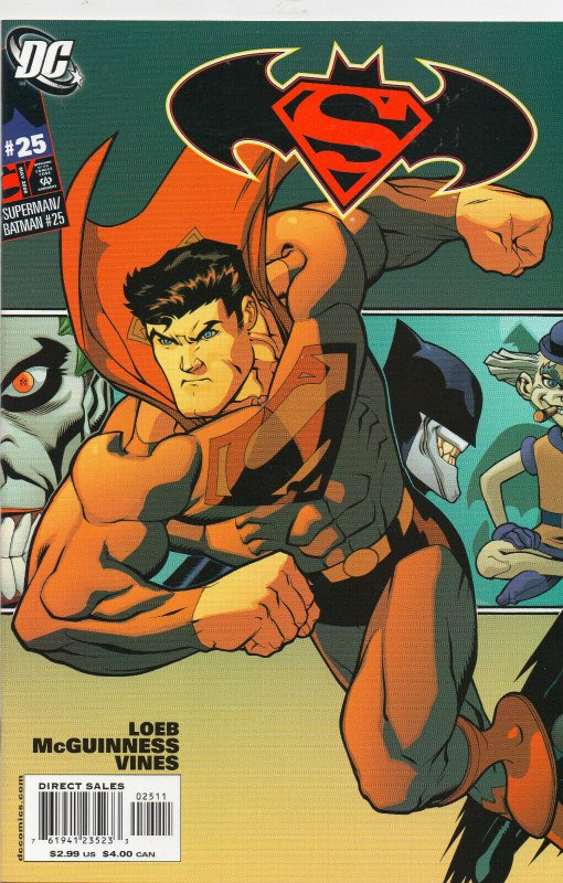 Superman/Batman #25 - 1st Printing Ed McGuinness - 2006 (High Grade)