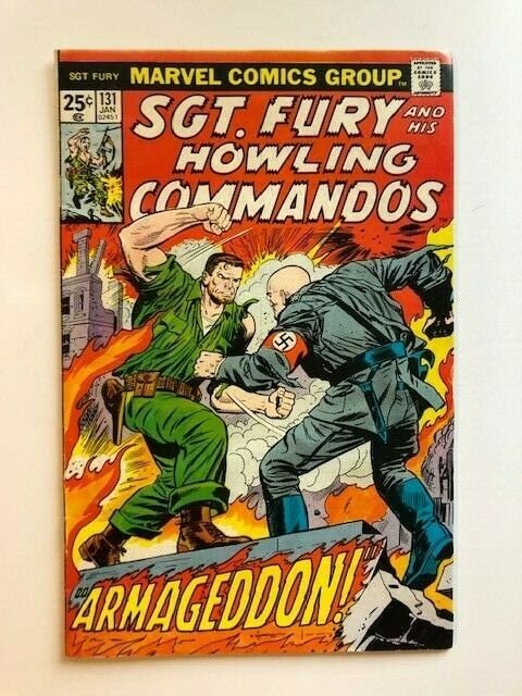 MARVEL #131 Sgt. Fury and His Howling Commandos VG (SIC004)