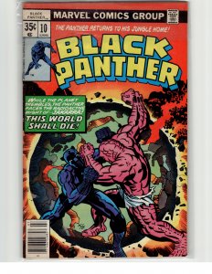 Black Panther #10 (1978) Black Panther