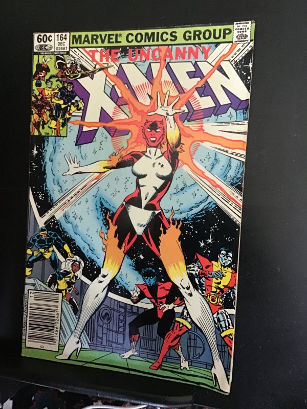 The Uncanny X-Men #164 (1982) hi grade 1st Carol Danvers as Binary! VF Wow!