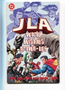 JUSTICE LEAGUE of AMERICA World Without Grown-Ups 2, NM, Wonder Woman, 1998, JLA