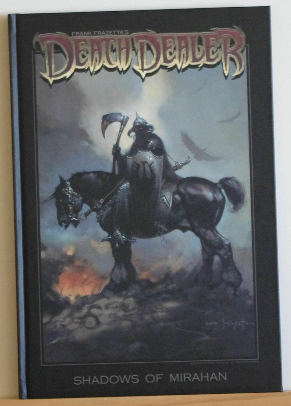 Frank Frazetta DEATH DEALER Shadows of M, HC book w slip case, NM, 2008, sealed