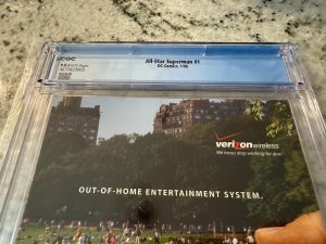 All Star Superman # 1 CGC Graded 9.4 DC Comic Book 2006 Grant Morrison JH22