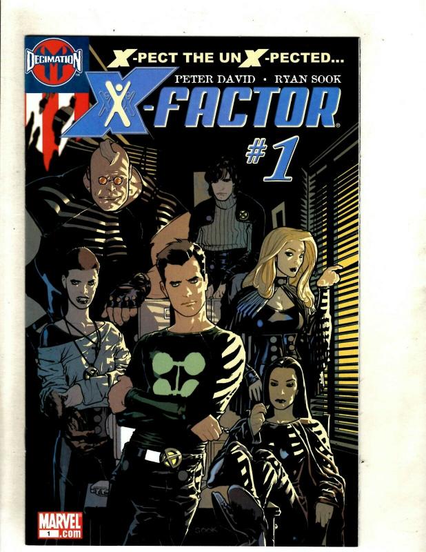 12 X-Factor Marvel Comics # 1 2 3 4 5 6 7 8 9 10 11 12 RP2