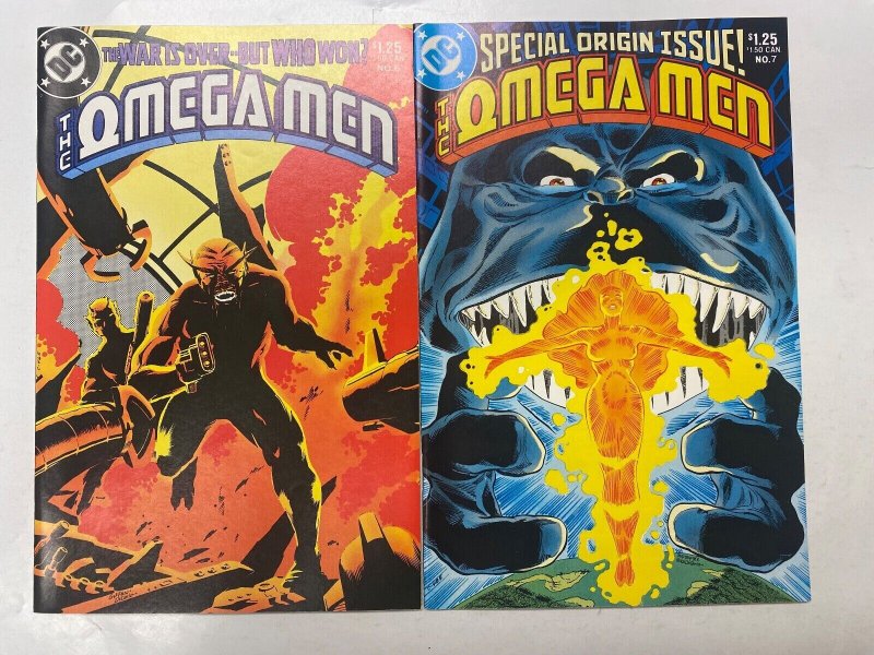 3 The Omega Men DC comic books #6 7 8 37 KM12