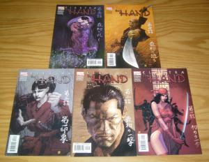 Elektra: the Hand #1-5 VF/NM complete series - bill sienkiewicz - origin of hand