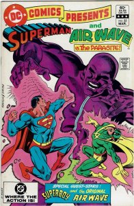 DC Comics Presents #55  Airwave Parasite NM-