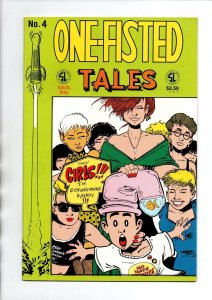 One Fisted Tales #4 - Slave Labor - 1990 - NM