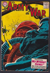 Our Army at War #74 1958 DC 4.0 Very Good comic