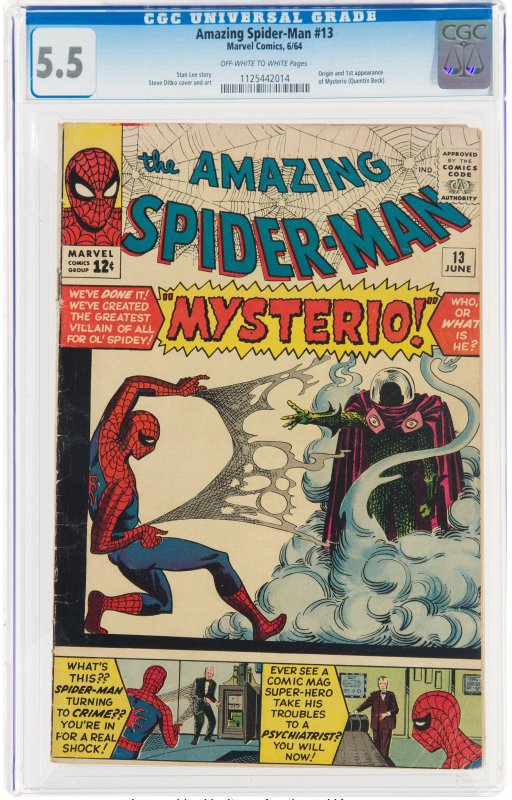 The Amazing Spider-Man #13 (1964) CGC Graded 5.5