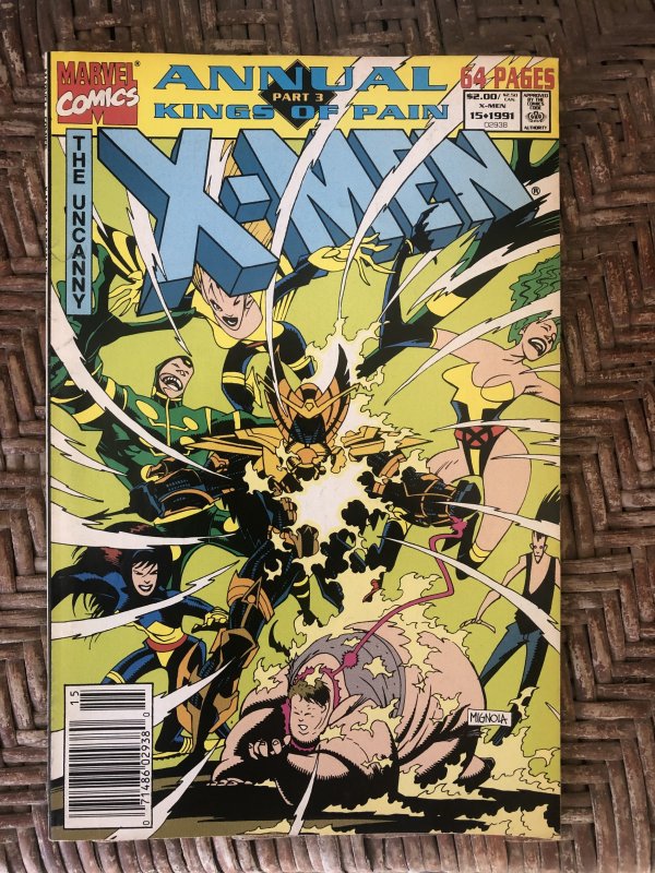 X-Men Annual #15 Newsstand Edition (1991)