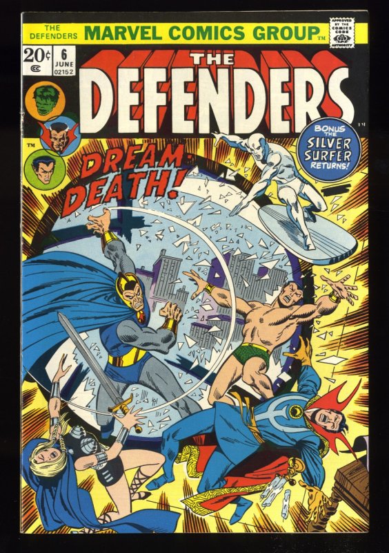 Defenders #6 FN/VF 7.0