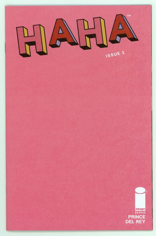 Haha #1 Image Blank Variant NM