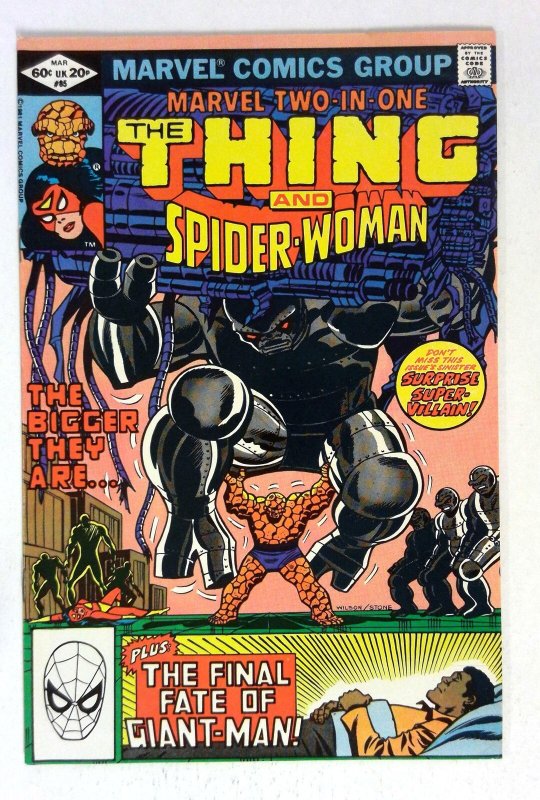 Marvel Two-In-One #5 (1976) Robot Giant-Man Marvel VF/NM
