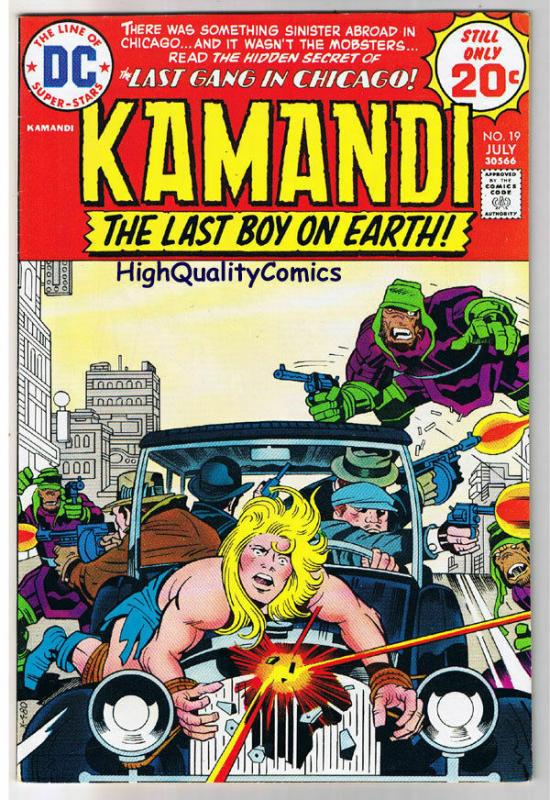 KAMANDI #19, FN+, Jack Kirby, Last Boy on Earth, 1972, more in store