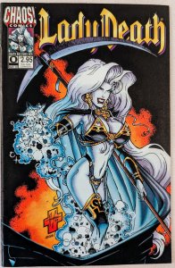 Lady Death Death Becomes Her #0 (1997) Steven Hughes Cover