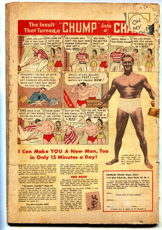 HA HA #25--1945--Gas Mask cover--comic book