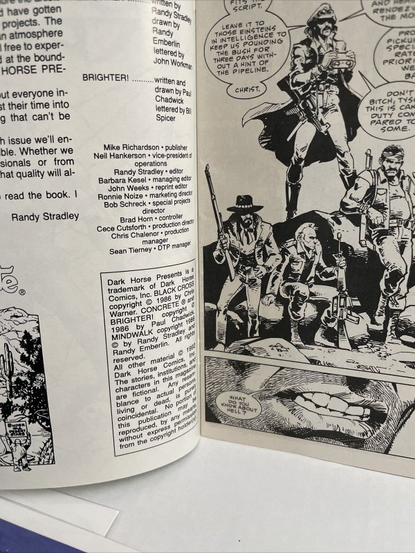 Dark Horse Presents #1 1992