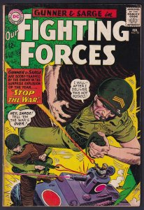 Our Fighting Forces 90 (1965) VG- Silver Age DC War Comics