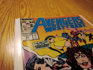 Avengers West Coast #49 (1989)