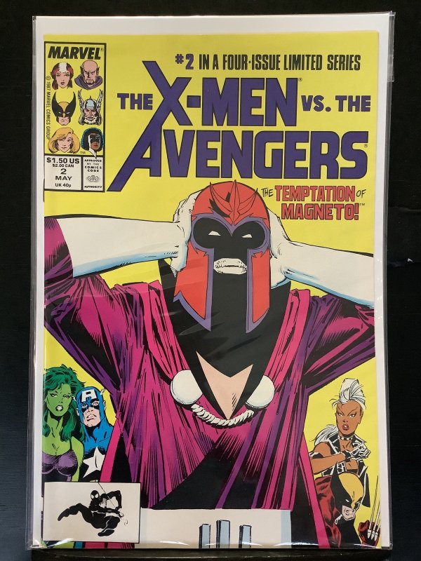 The X-Men vs. The Avengers #2 Newsstand Edition (1987)