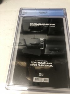 Batman/Spawn (2023) # 1 (CGC 9.8) Image Comics • Todd Mcfarlane  • Greg Capullo
