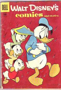 Comics and Stories, Walt Disney's #184 (Jan-56) GD/VG Affordable-Grade Donald...