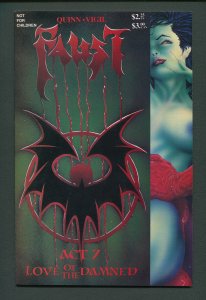 Faust #7 /  9.0 VFN/NM  1991