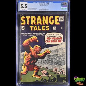 Strange Tales #98 CGC 5.5 Jack Kirby and Dick Ayers cover