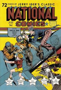 National Comics (Jerry Iger's ) #1 VF ; Blackthorne | Uncle Sam