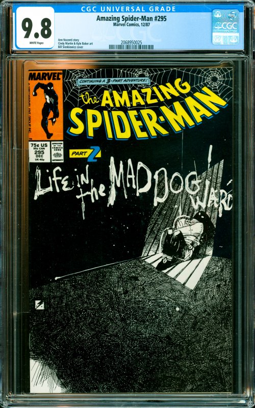 Amazing Spider-Man #295 CGC Graded 9.8