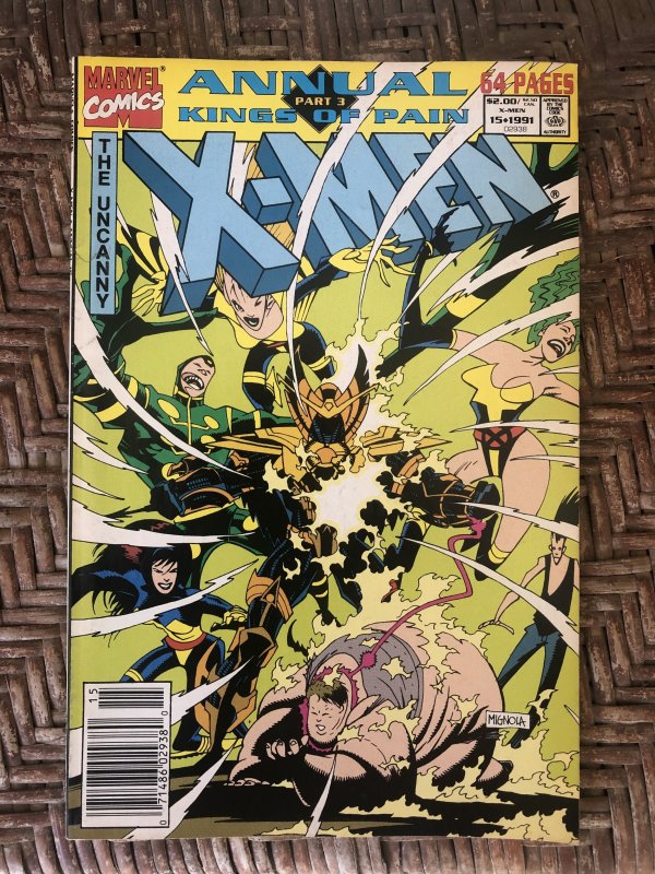 X-Men Annual #15 Newsstand Edition (1991)