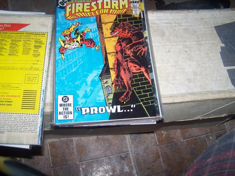 fury of firestorm #10 mar 1983 dc comics tv nuclear man ronnie raymond