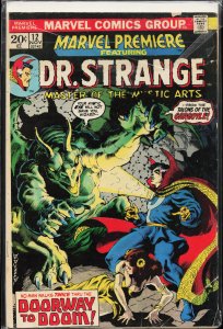Marvel Premiere #12 (1973) Doctor Strange [Key Issue]