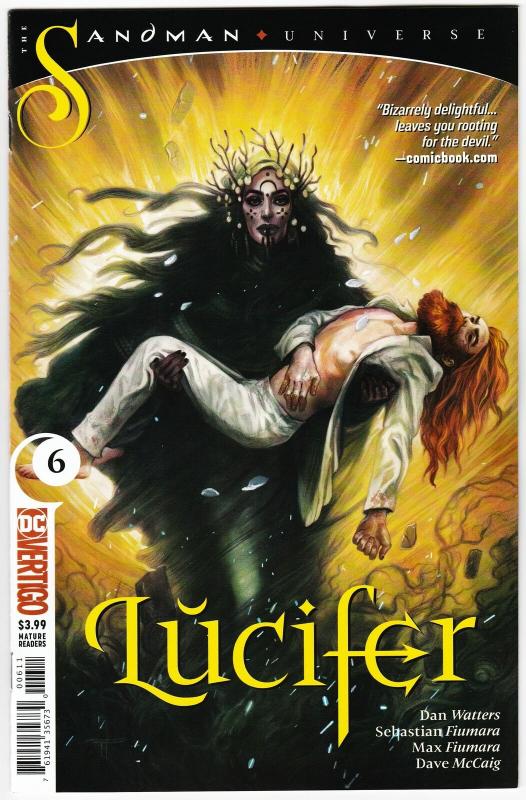 Lucifer #6 Sandman Universe (DC, 2019) NM