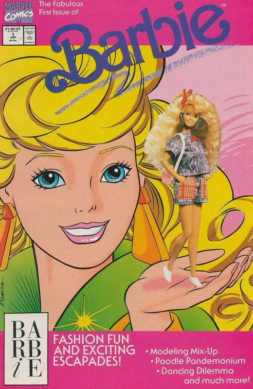 BARBIE / BARBIE FASHION (1991 MARVEL) 10 DIFFERENT,