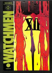 Watchmen #12 NM- 9.2 Death Of Rorschach!