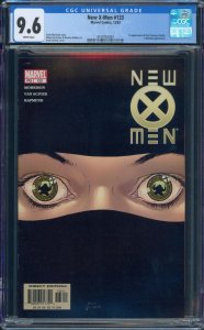 New X-Men #133 CGC 9.6 1st Appearance of Dust (Sooraya Qadir) Marvel 2002