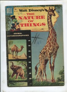 FOUR COLOR COMIC #727 (4.0) WALT DISNEY'S THE NATURE OF THINGS!