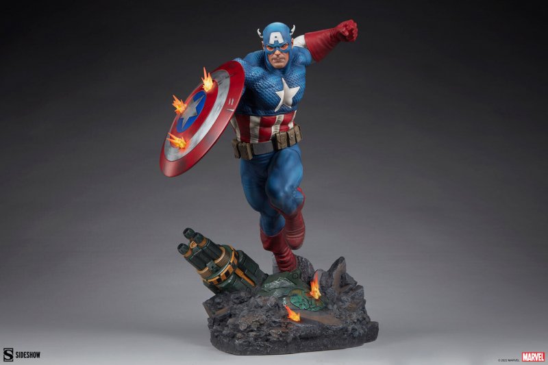 Sideshow Collectibles Captain America Limited Ed Premium Format Statue IN STOCK 