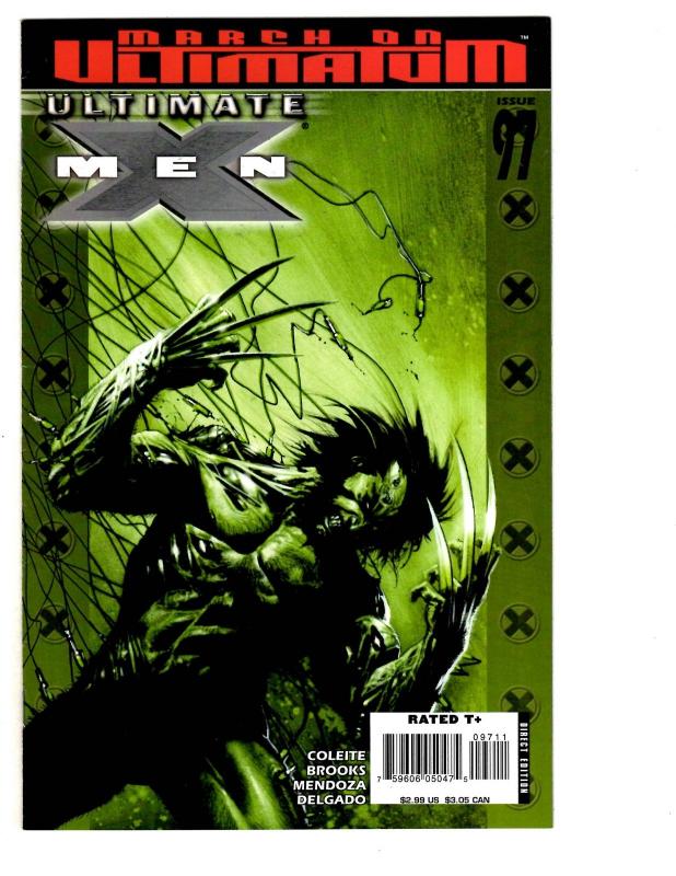 8 Ultimate X-Men Marvel Comic Books # 93 94 95 96 97 98 Wolverine Colossus BH30