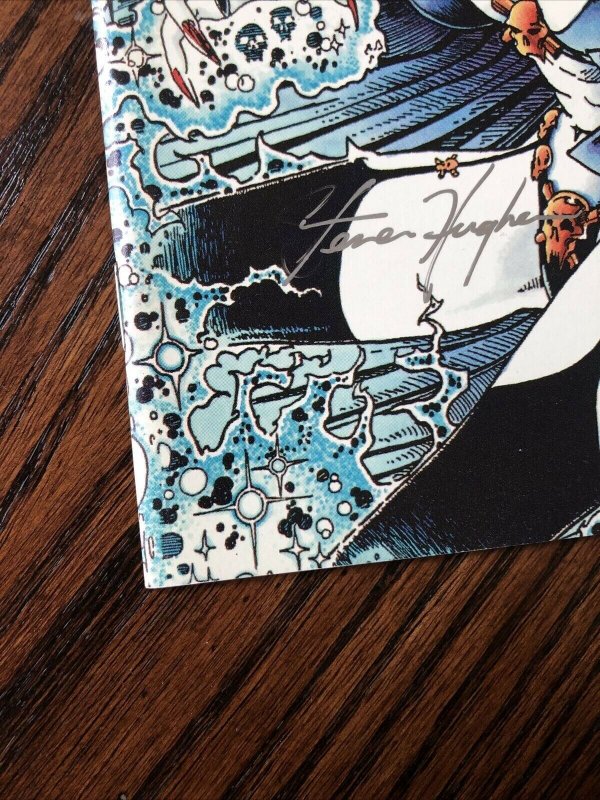 Lady Death Ashcan SIGNED STEVEN HUGHES Chaos! Comics 1993 Limited 5000 